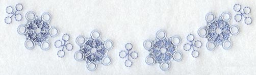 Snowflake Spray - Lg (Crystals)