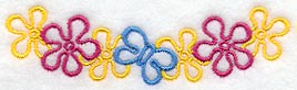 Cool Girl Collar Border - Lg (Mirror)