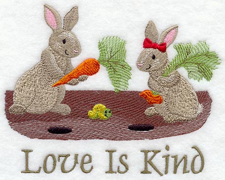 Love is Kind - Bunnies