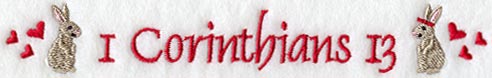 First Corinthians 13 - Bunnies