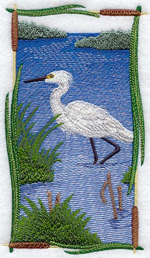 Snowy Egret Panel
