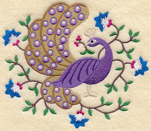 Proud Peacock (Crystals)