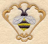 Heirloom Honeybee Fan