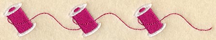 Wishin' I Was Stitchin' Border