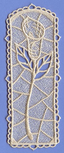 Calla Lily Bookmark (Lace)