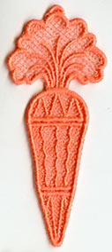 Carrot Bookmark (Lace)