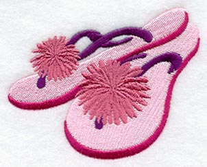 Carnation Flip Flops