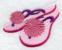 Carnation Flip Flops