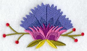 Jacobean Peacock Floral