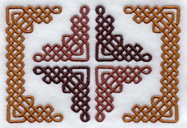 Celtic Knotwork Rectangle