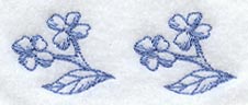 Floral Border (Toile)