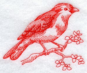 Scarlet Tanager (Toile)
