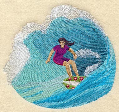 Surfer Scene (Female)
