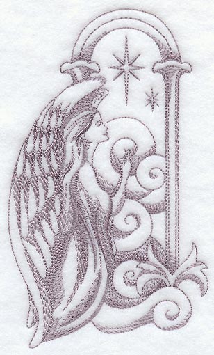 Praying Angel II (Toile)