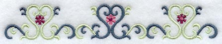 Renaissance Scroll Border