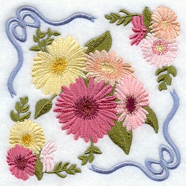 Gerbera Daisy Square