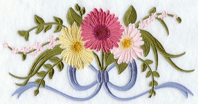 Gerbera Daisy Rectangle