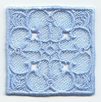 Leafy Vines Square - Lg (Lace)
