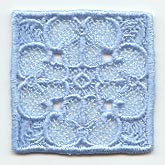Leafy Vines Square - Lg (Lace)