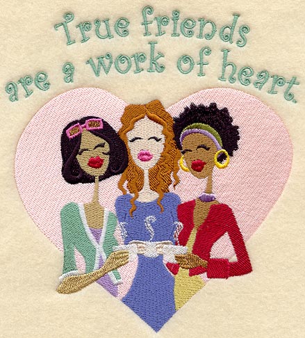 True Friends are a Work of Heart