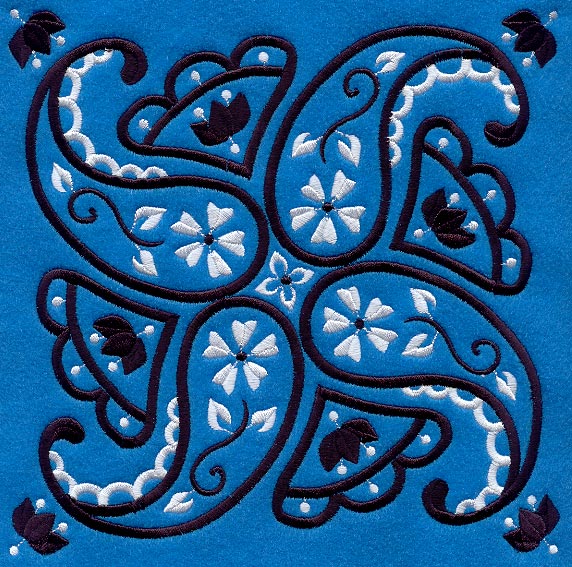 Bandana Paisley Square