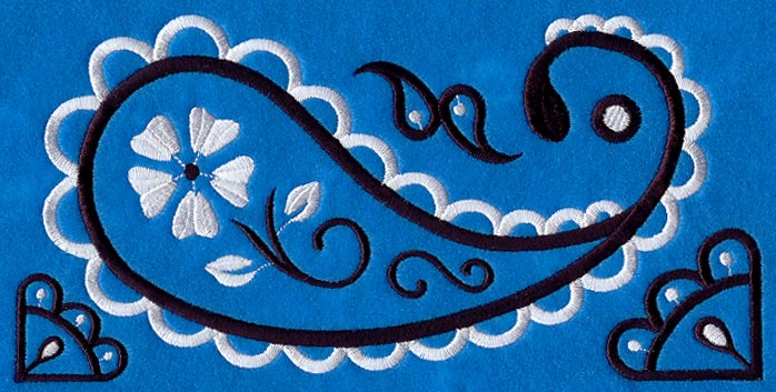 Bandana Paisley Rectangle