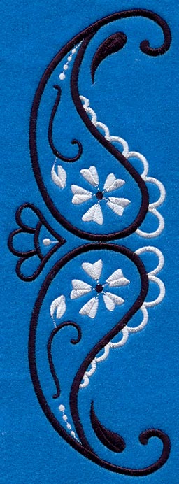 Bandana Paisley Spray - Lg