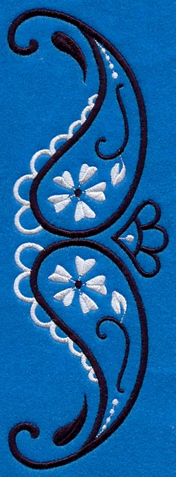 Bandana Paisley Spray - Lg (Mirror)