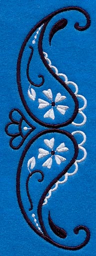 Bandana Paisley Spray - Lg