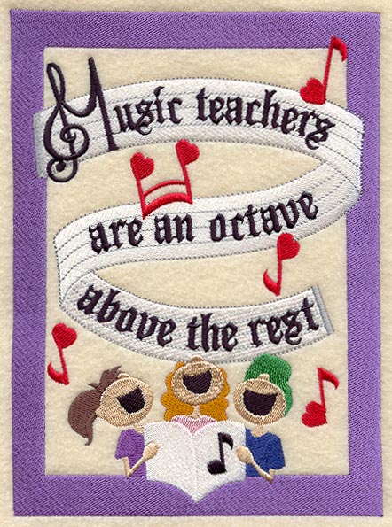 Music Teachers are an Octave Above the Rest