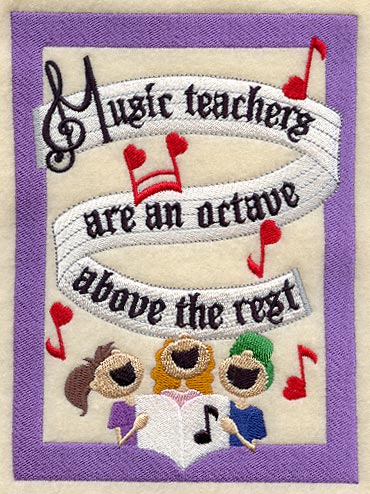 Music Teachers are an Octave Above the Rest