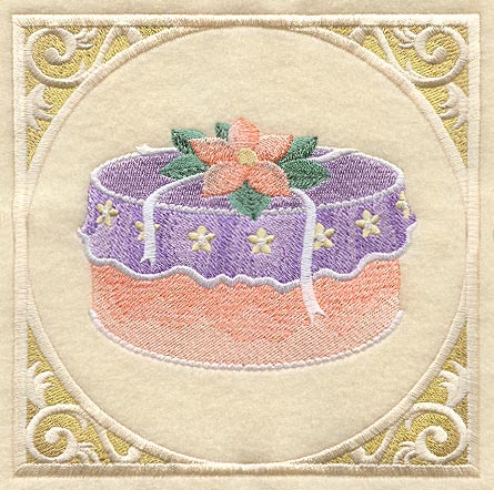 Victorian Hat Box with Frame