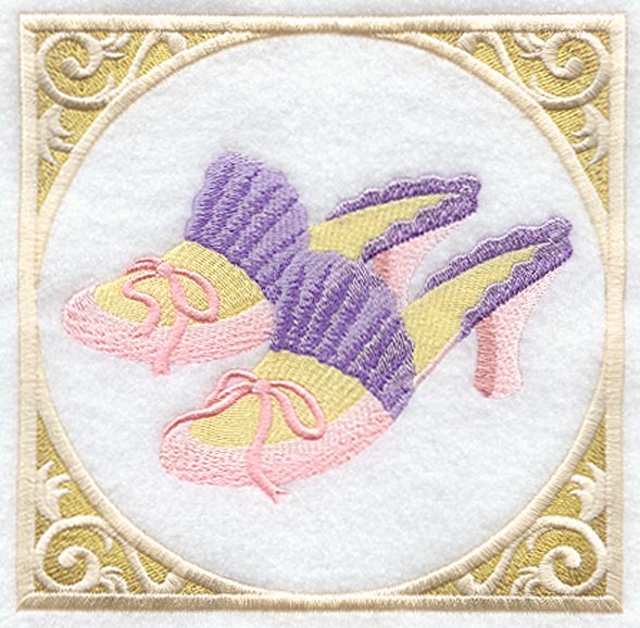 Victorian Slingback Shoes with Frame