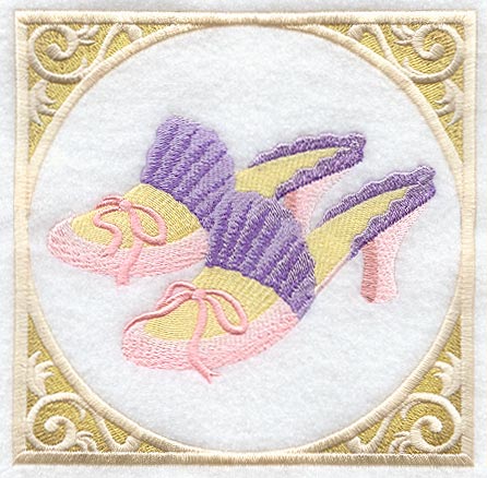 Victorian Slingback Shoes with Frame