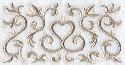 Victorian Scrollwork Rectangle