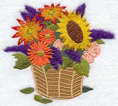 Seasons Floral Basket - Autumn