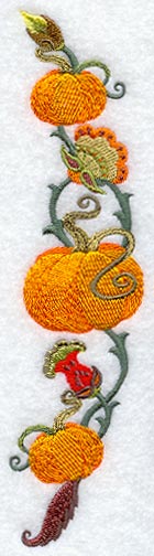 Jacobean Pumpkin Spray - Lg