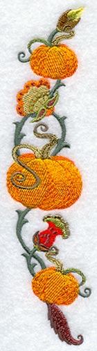 Jacobean Pumpkin Spray - Lg Mirror