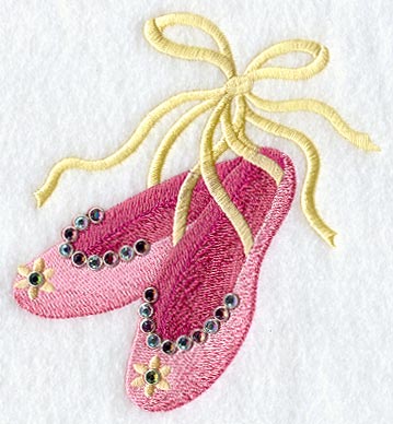 Ballet Slippers (Crystals)