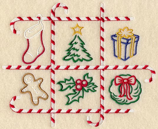 Candy Cane Christmas Shadowbox