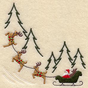 Santa and Reindeer Corner