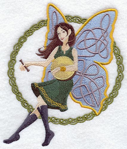 Bodhran Celtic Fairy