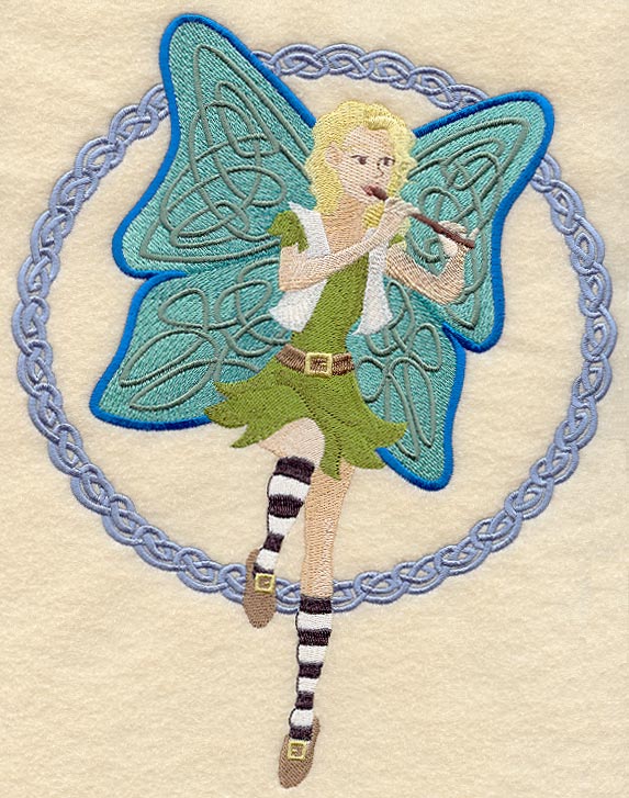 Whimsical Whistling Celtic Fairy