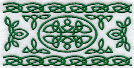 Celtic Knotwork Rectangle