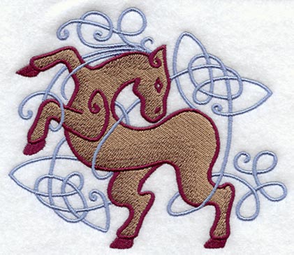 Celtic Horse and Knotwork