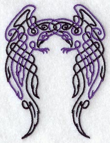 Celtic Knotwork Raven