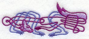 Celtic Knotwork Wolf