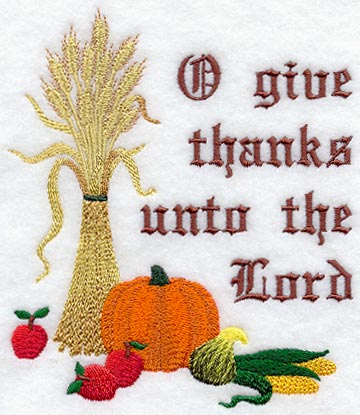 O Give Thanks Unto the Lord