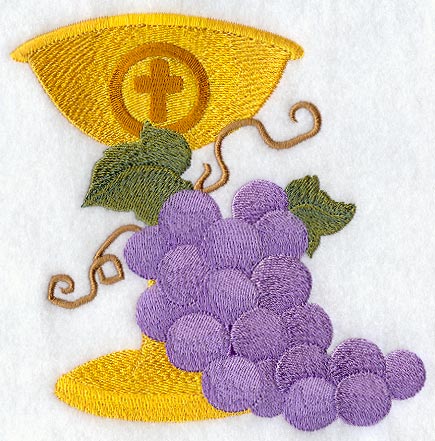 Chalice with Grapes