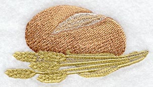 Wheat Stalks and Bread